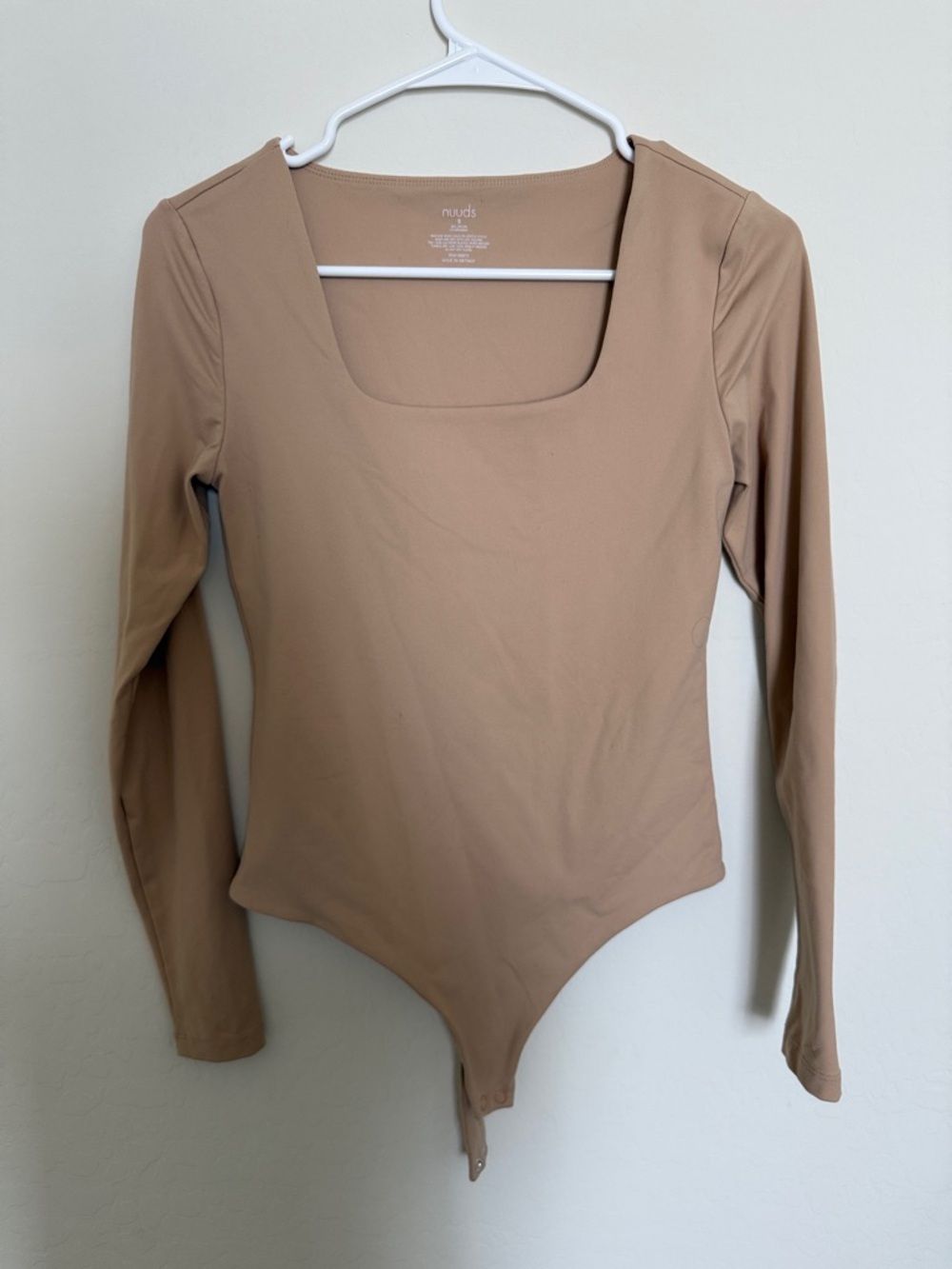 Nuuds Nude Long Sleeve Bodysuit
